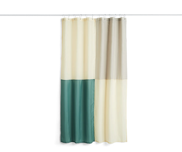 HAY Check Shower Curtain - Badeforhæng - Green