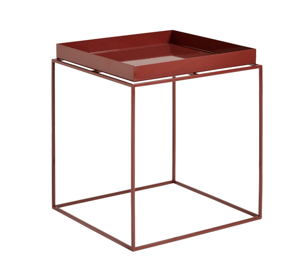 HAY Tray Table - 40x40cm - Chocolate