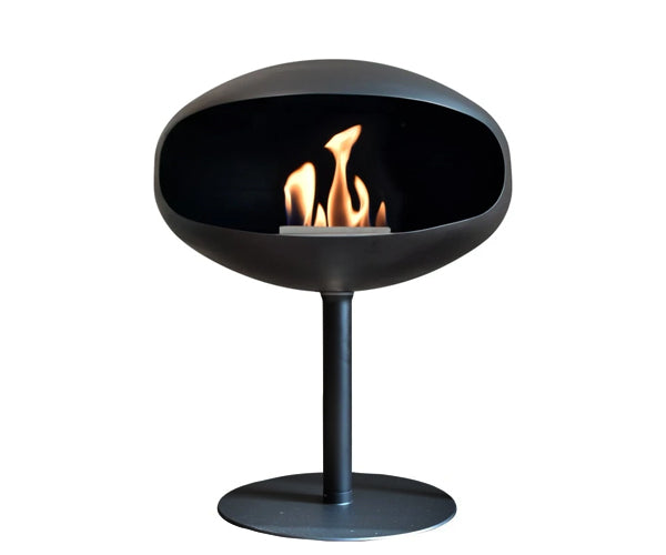 Cocoon Fires Pedestal - Sort - Sort Fod