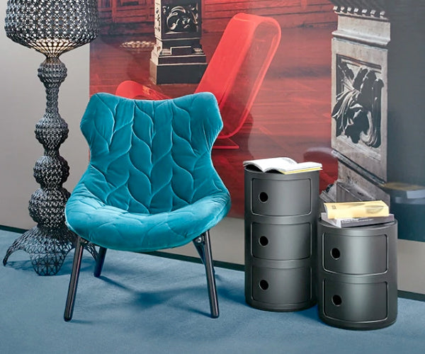 Kartell Componibili Recycled 2 Rum - Sort