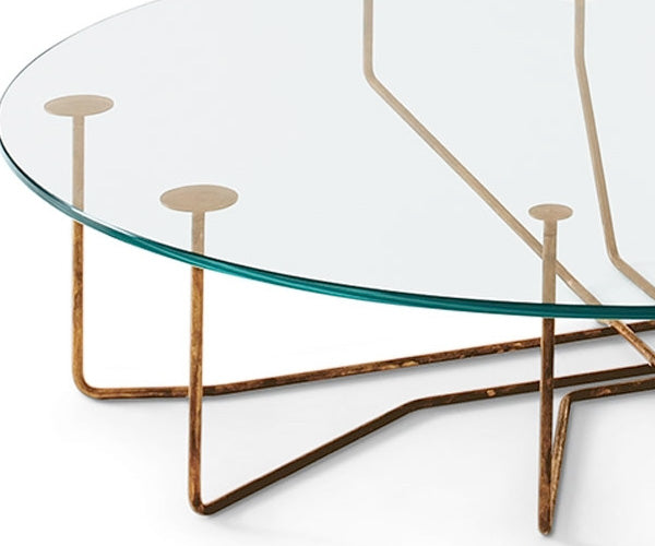 Gallotti & Radice Connection Sofabord - Ø100 cm.