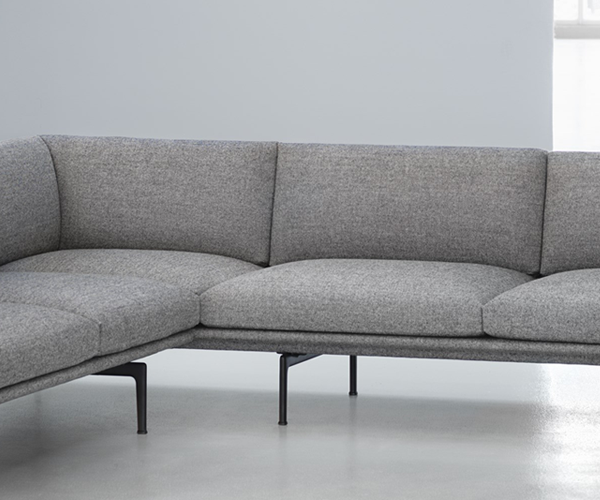 Muuto Outline Hjørnesofa - Hallingdal 166