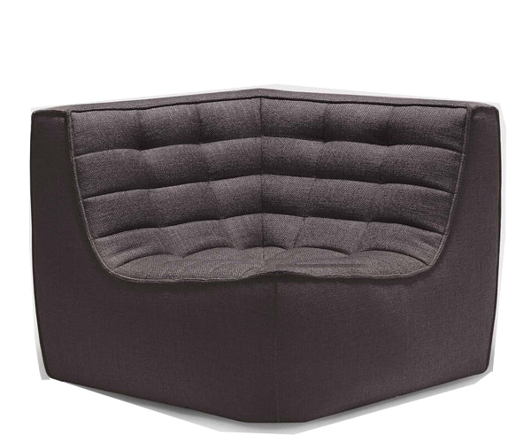 Ethnicraft N701 sofa - Corner - Dark Grey