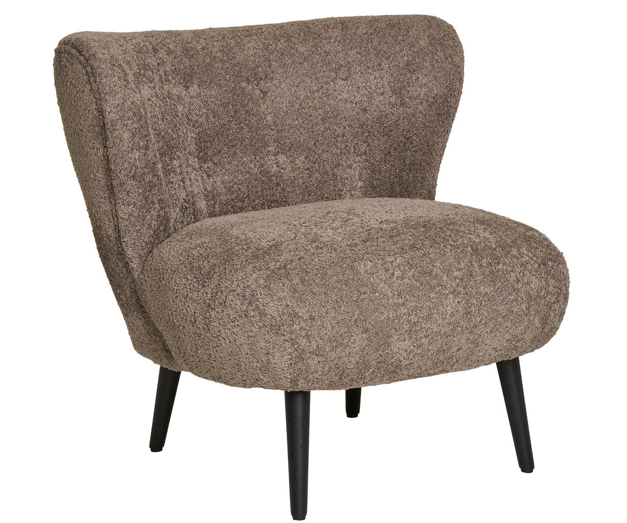 Covelo loungestol - brun boucle