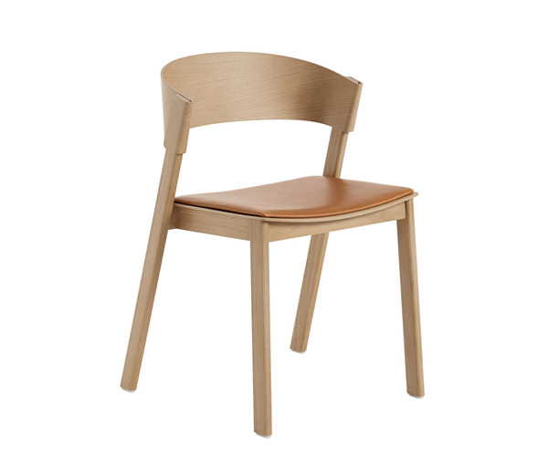 Muuto Cover Side Chair - Eg · Cognac Læder