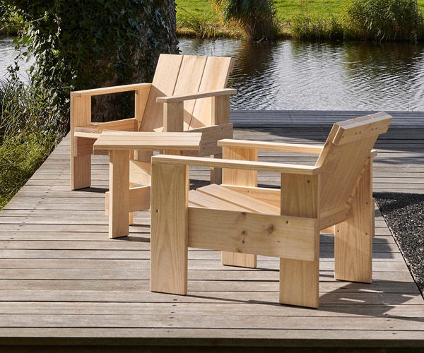 HAY Crate Lounge Chair - Natur