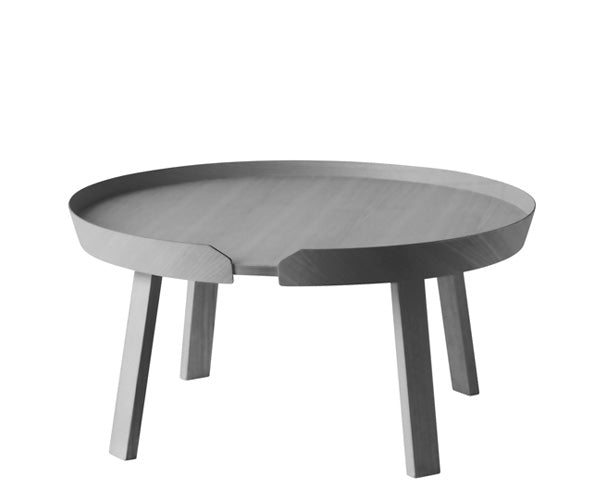 Muuto Around Coffee Table - Stor - Mørk Grå