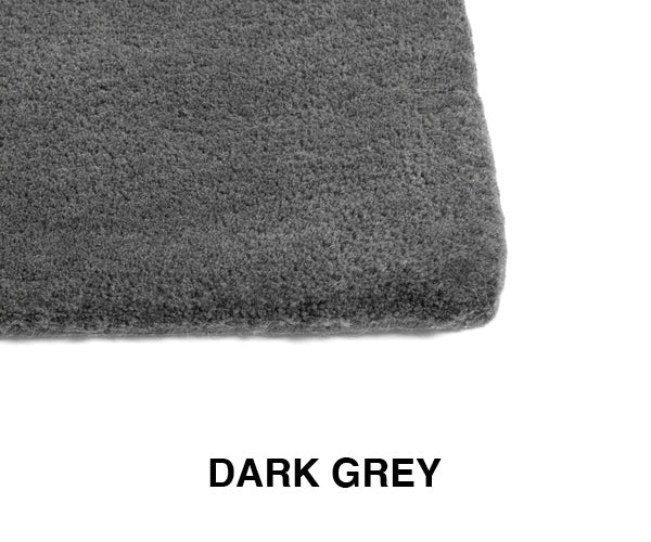 HAY Raw Rug No 2 - 200x300cm - Dark Grey