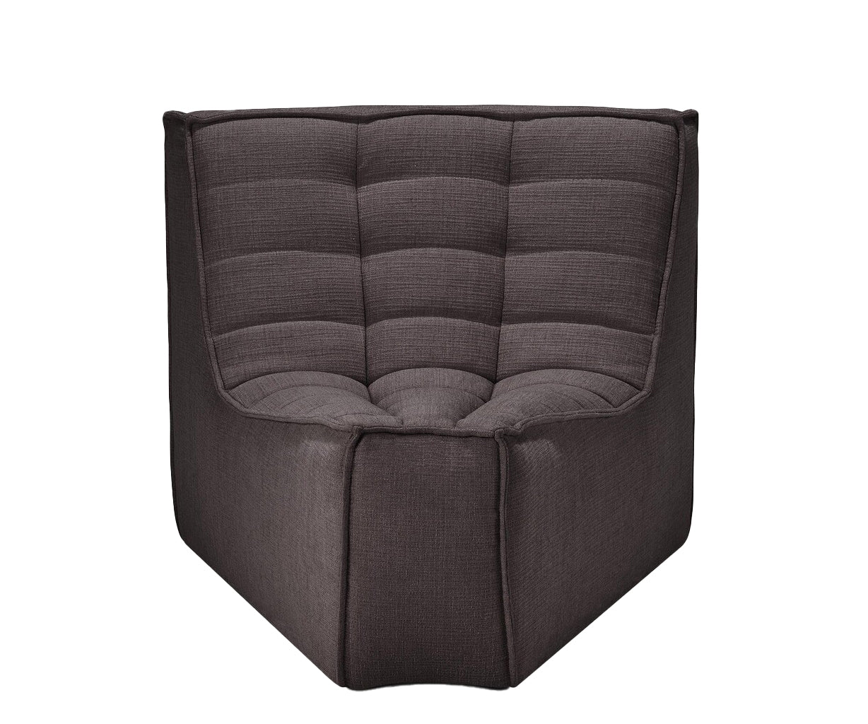 Ethnicraft N701 sofa - 45 Corner - Dark Grey