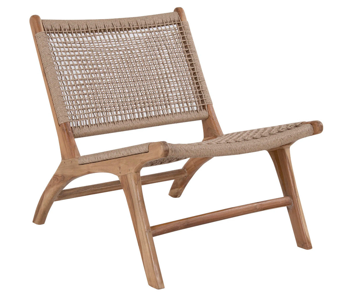 Derby stol - teak / polyrattan