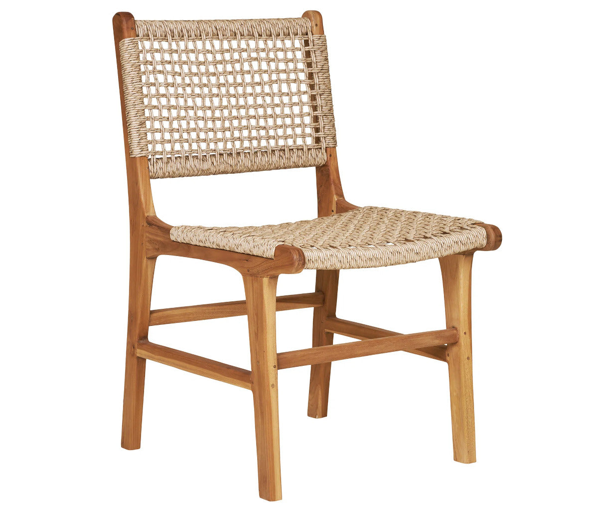 Derby spisebordsstol - teak / polyrattan