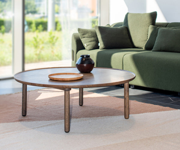 Gazzda Mu Coffee Table - 100x36cm - Smoked Oak