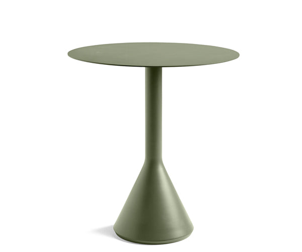 HAY Palissade Cone Table - Dia.70cm. - Olive