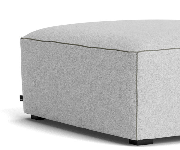 HAY Mags Soft Ottoman - S01 - Extra Small - Divina Melange 120