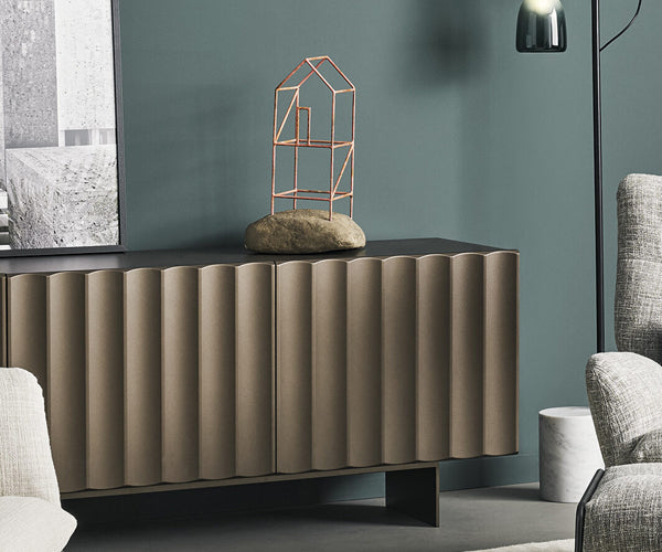 Bonaldo Dorian Skænk - 208cm - Med Ben - Bronze