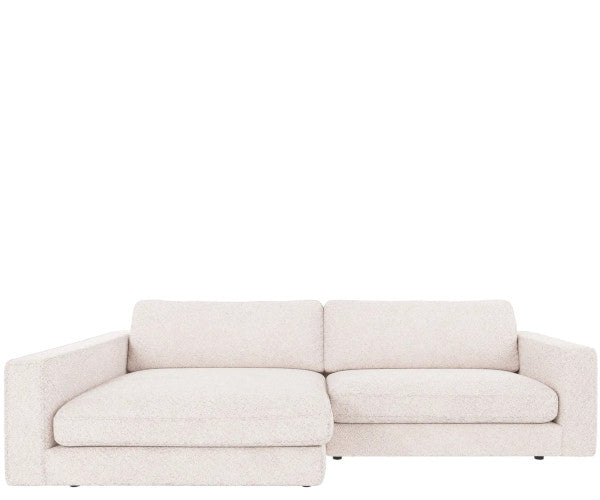 Rowico Home Duncan sofa - Anna hvid - venstrevendt chaiselong - 258 cm