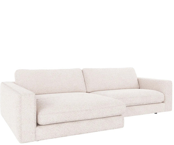 Rowico Home Duncan sofa - Anna hvid - venstrevendt chaiselong - 258 cm