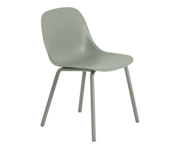 Muuto Fiber Outdoor Sidechair - Dusty Green