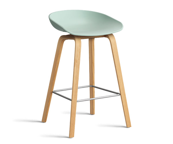 HAY About a Stool (AAS 32) Eg Matlak - Stål Hviler - H:65cm - Dusty Mint