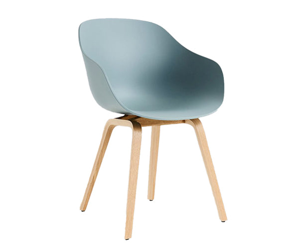 HAY About A Chair (AAC222) - Dusty Blue - Eg Matlak