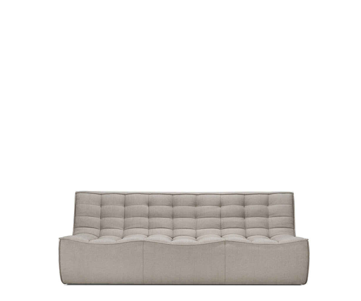 Ethnicraft N701 sofa - 3 seater - Ecru