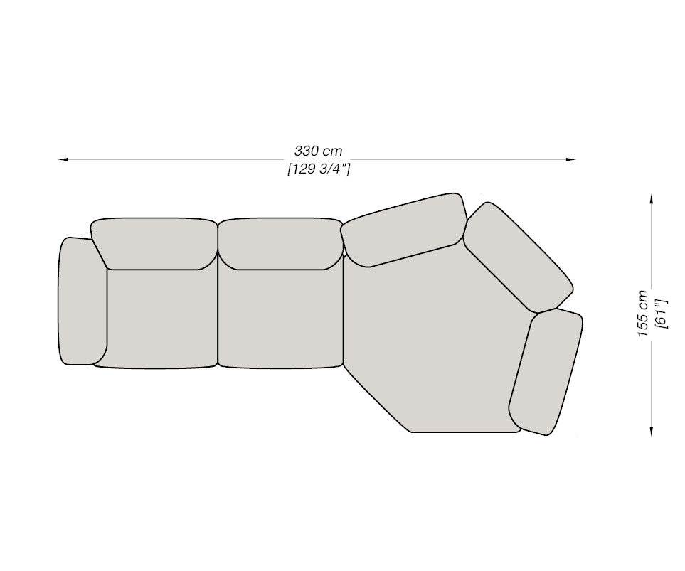 Edra Standard Sofa