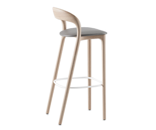 Artisan Neva Light Bar Chair - Eg - Sort Zenith Læder