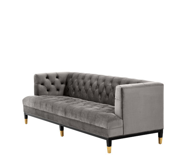 velour sofa