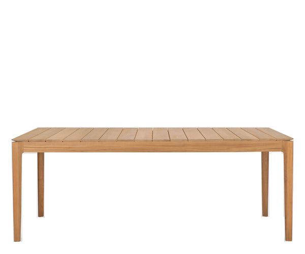 Ethnicraft - Teak Bok Outdoor Dining Table - 200x100cm.