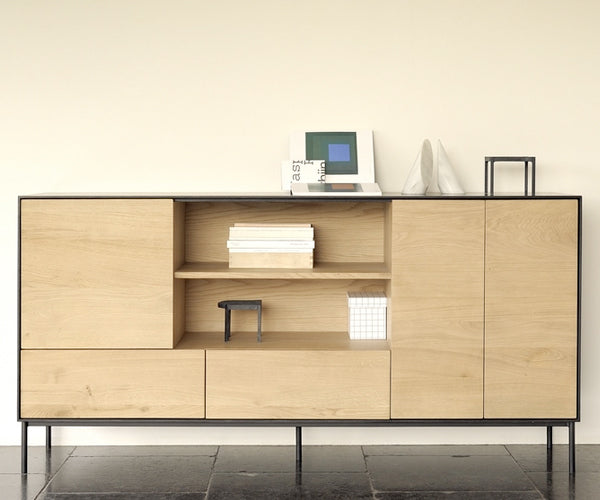 Ethnicraft Oak Blackbird Sideboard