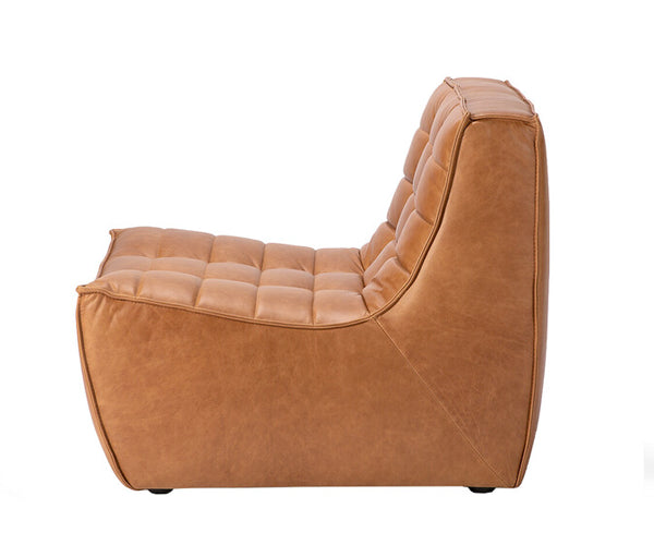 Ethnicraft N701 sofa - 1 seater - Old Saddle