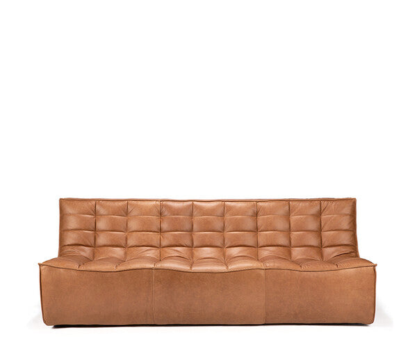 Ethnicraft N701 sofa - 3 seater - Old Saddle