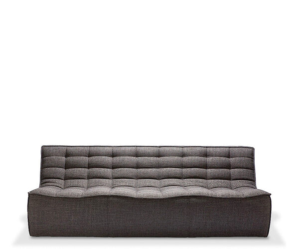 Ethnicraft N701 sofa - 3 seater - Dark Grey