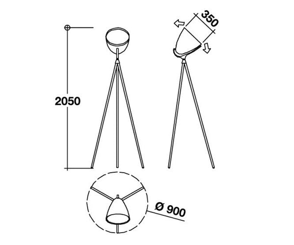 Pallucco Faro Next lamp - Sort