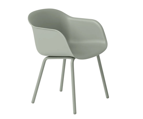 Muuto Fiber Outdoor Armchair - Dusty Green