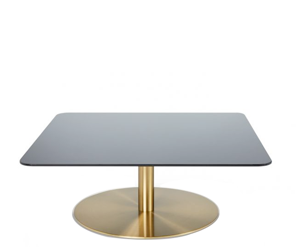 Tom Dixon Flash Table - Square - Brass