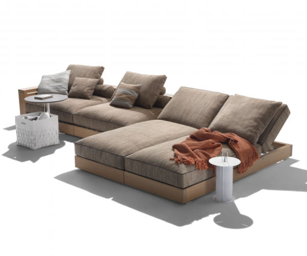 Flexform Hamptons Relax sofa - iroko