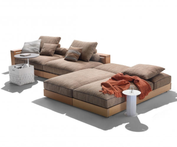 Flexform Hamptons Relax sofa - iroko