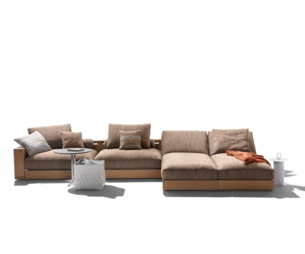 Flexform Hamptons Relax sofa - iroko