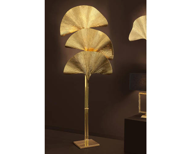 Las Palmas floor lamp Brass