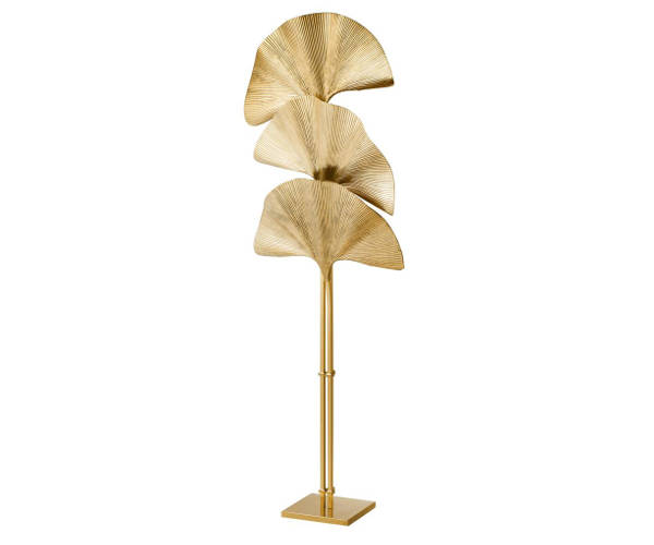 Las Palmas floor lamp Brass