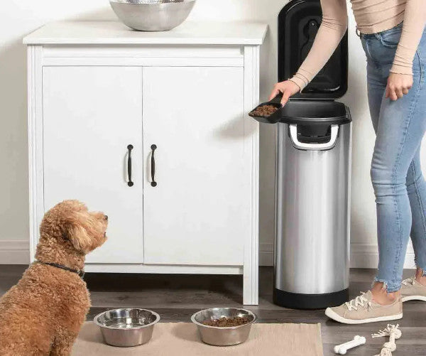 simplehuman foderspand - 35 liter - rustfri stål