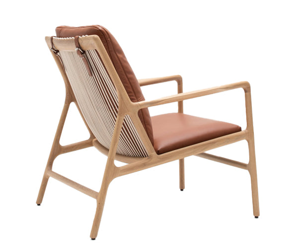 Gazzda Dedo Easy Chair - Dakar Læder - Whisky