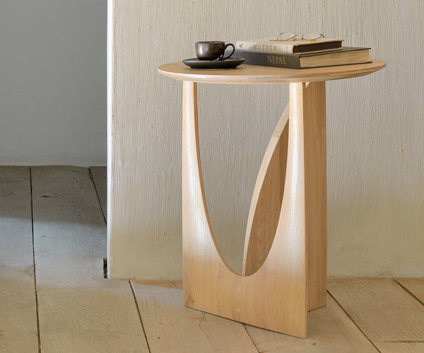 Ethnicraft Geometric Side Table