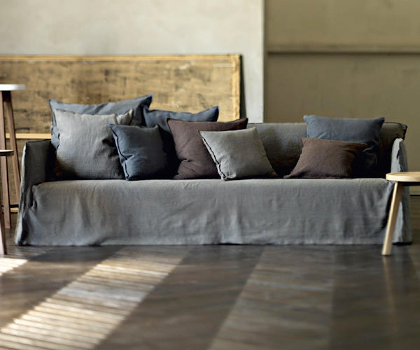 Gervasoni Ghost 14 Sofa - Lino Bianco