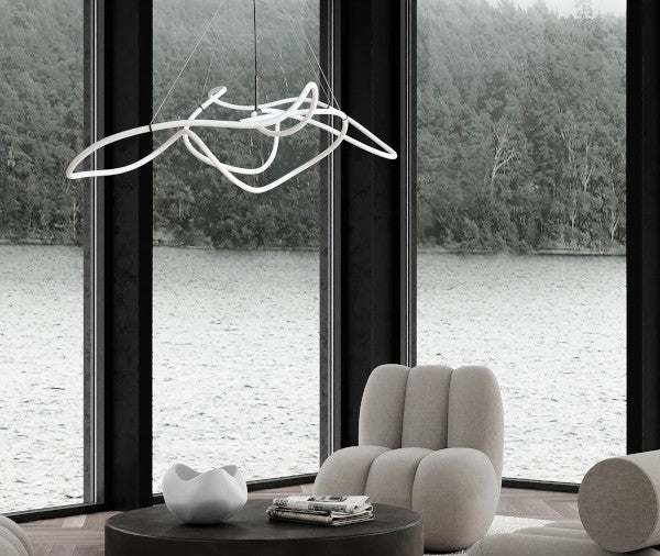 101 CPH Ghost chandelier - Big - White-Bronze