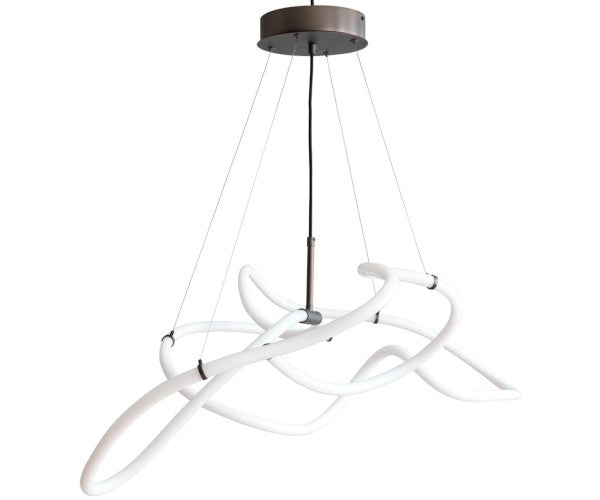 101 CPH Ghost chandelier - mini - white/bronze