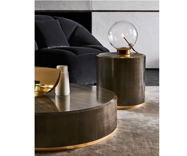 Gallotti & Radice Gong sofabord Ø90