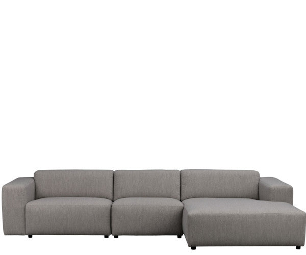 Rowico Home Willard sofa - Alice grå  - højrevendt chaiselong - 312 cm