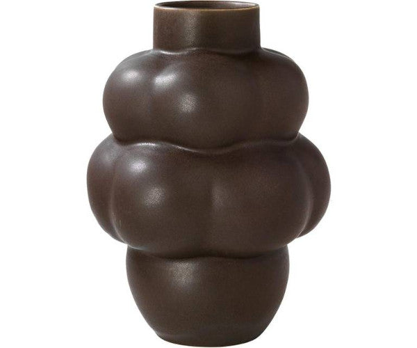 Louise Roe Balloon Ceramic vase - 04 - Grande - Mud brown